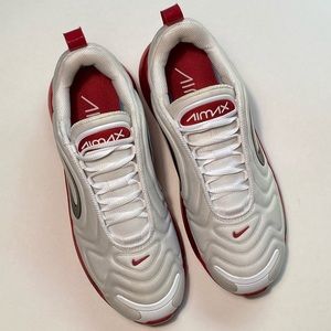 Nike Air Max 720 SE Hyper Crimson White Gym Red Size 7 CD2047-100